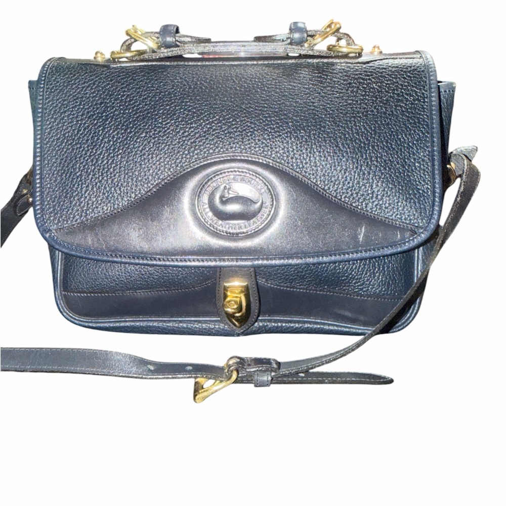 Dooney & Bourke vintage rare colorway All-Weather Leather Carrier Bag euc